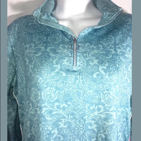 Athleta Half Zip Athletic Shirt Size M Long Sleeve - Picture 2 of 7